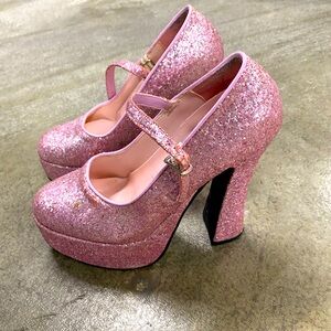 I got these  shoes at a vintage store in Burbank, CA. To shoot a commercial.